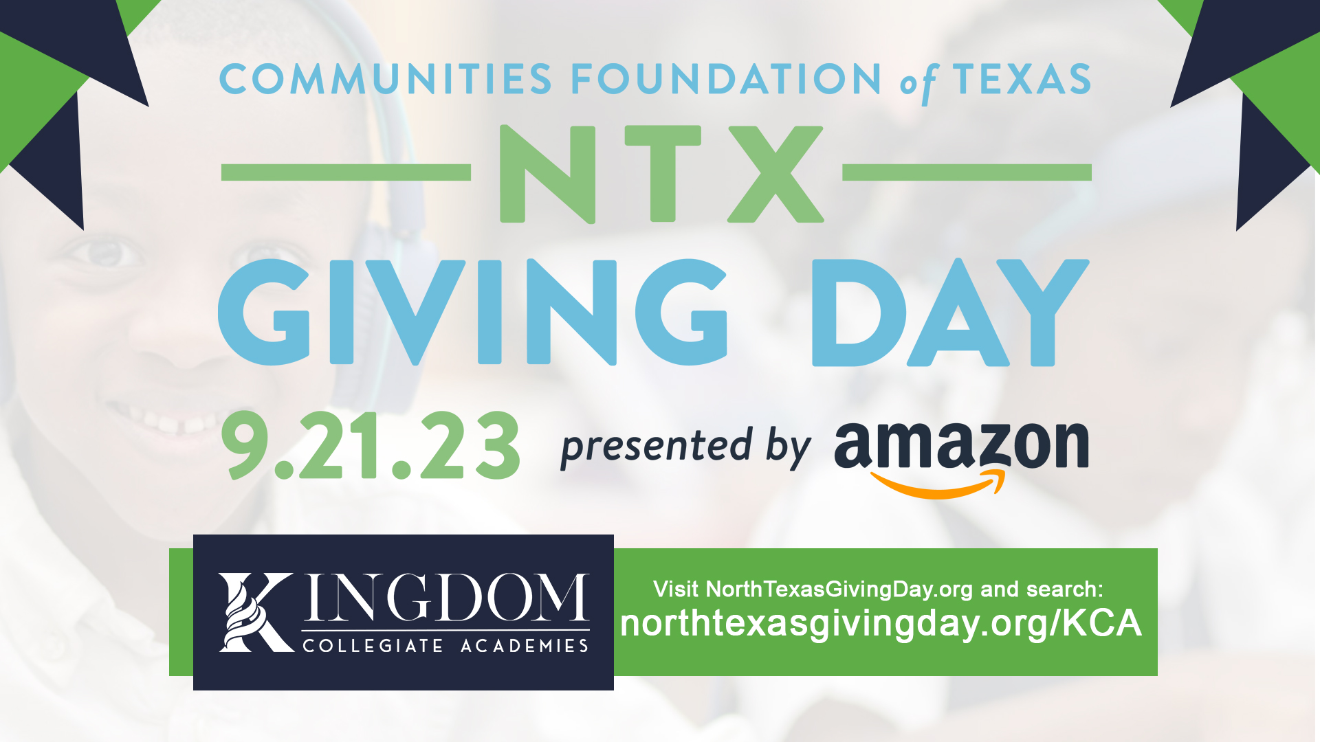 North Texas Giving Day Support KCA Kingdom Collegiate Academies