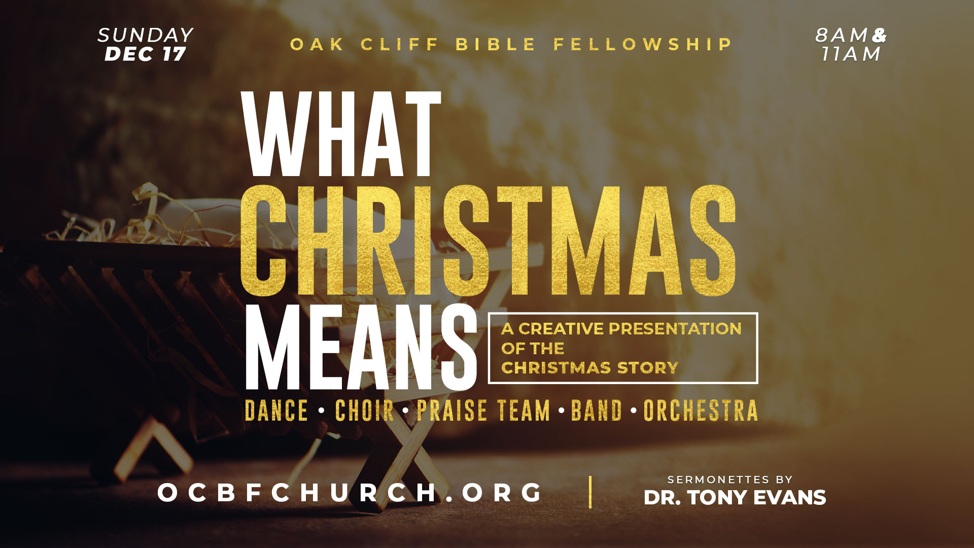 What Christmas Means - discover the meaning of Christmas at OCBF